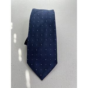 Michael by Michael Kors Blue Geometric 100% Silk Tie NWOT